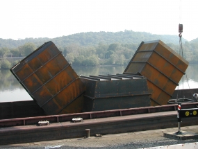Ductwork Barge Shipment
